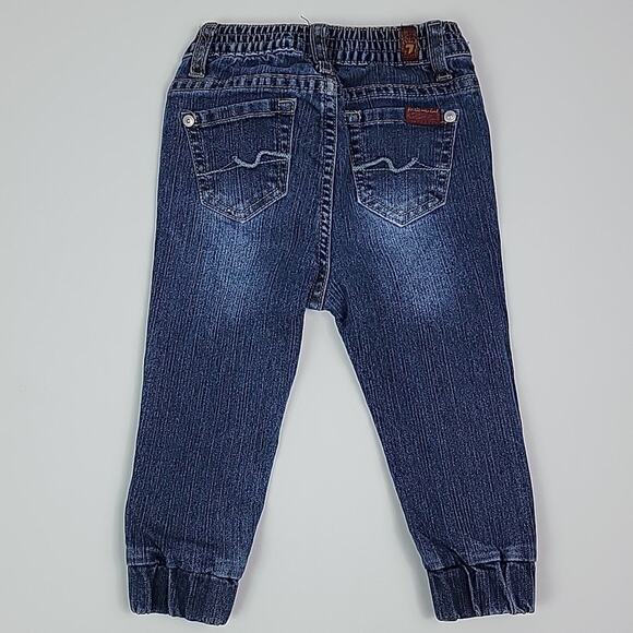 7 For All Mankind Denim Jeans and Lourdes Olaire Infantil Rabbit Sweater 12M - Picture 8 of 16